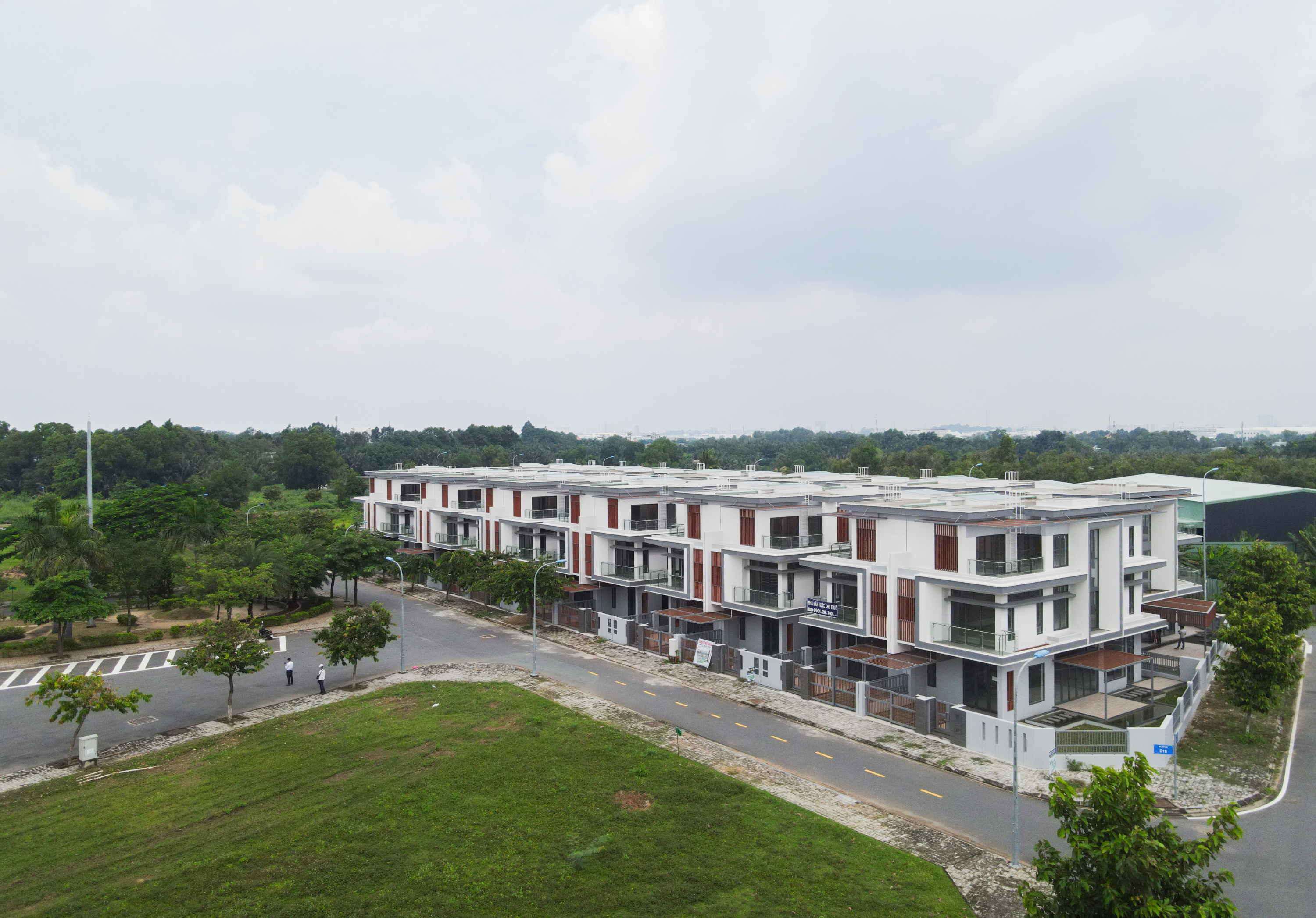 Khu nhà vườn liền kề