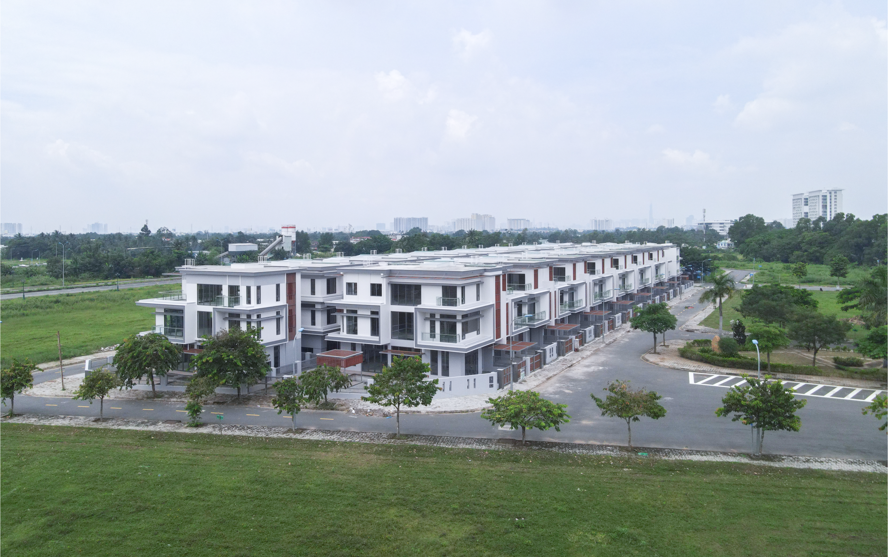 Khu nhà vườn liền kề