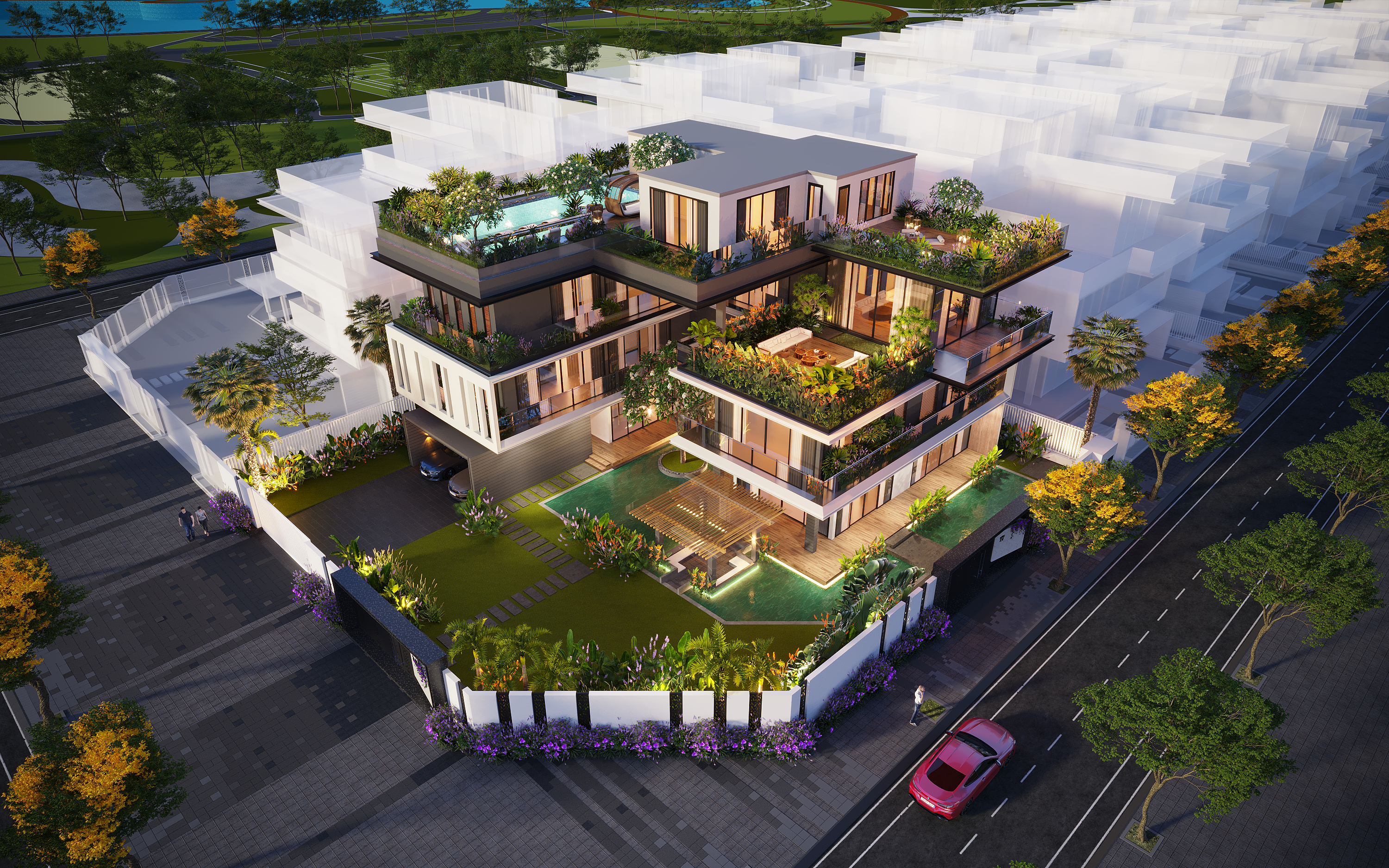 Công trình Khu nhà Biệt Thự Ba Son