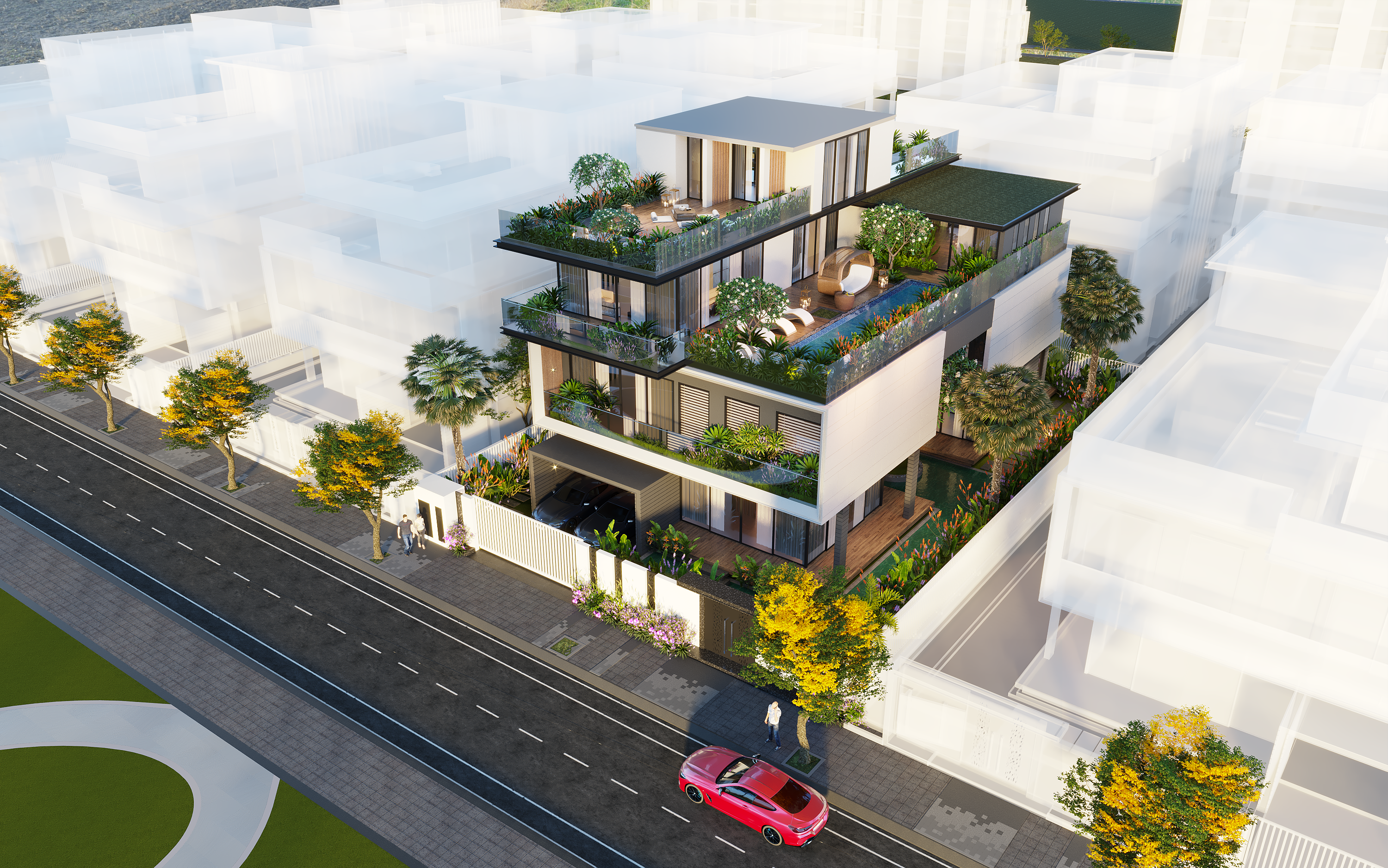 Công trình Khu nhà Biệt Thự Ba Son